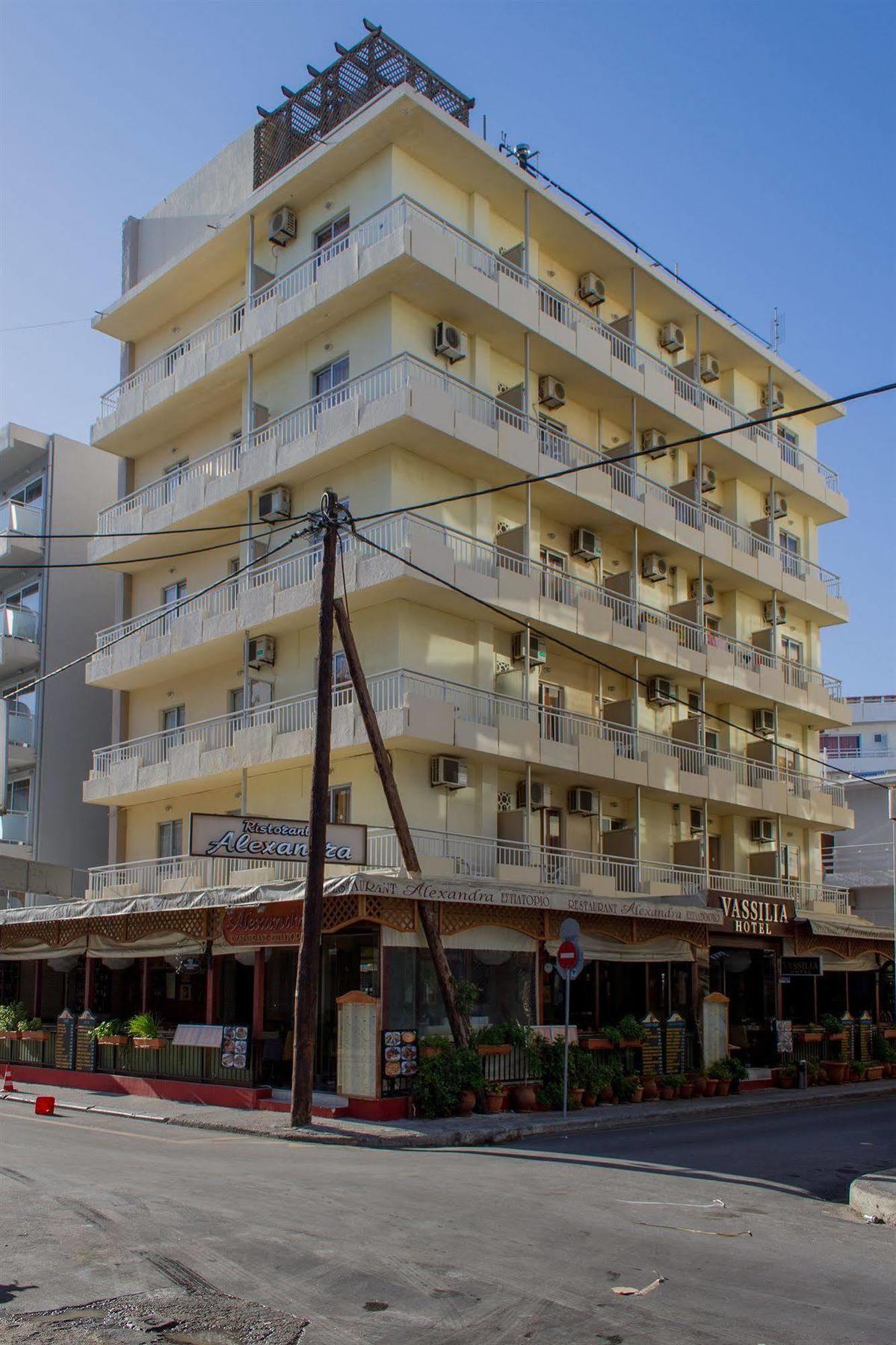 Vassilia Hotel Rhodes City Eksteriør bilde